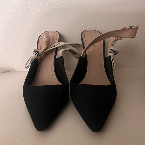 Dior Shoes - SWAP desired Dior Black Slingback Heels